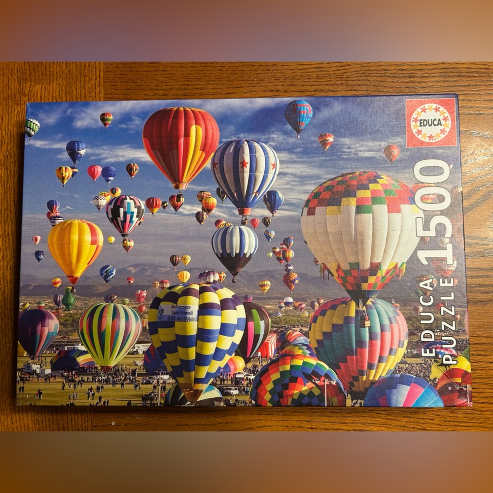 1500 Piece Hot Air Balloon Puzzle